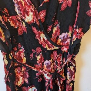City Chic Floral Dress - Size 20